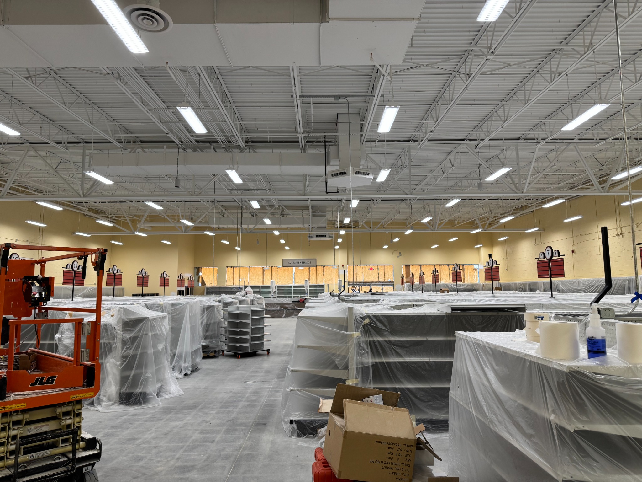 Retail remodel