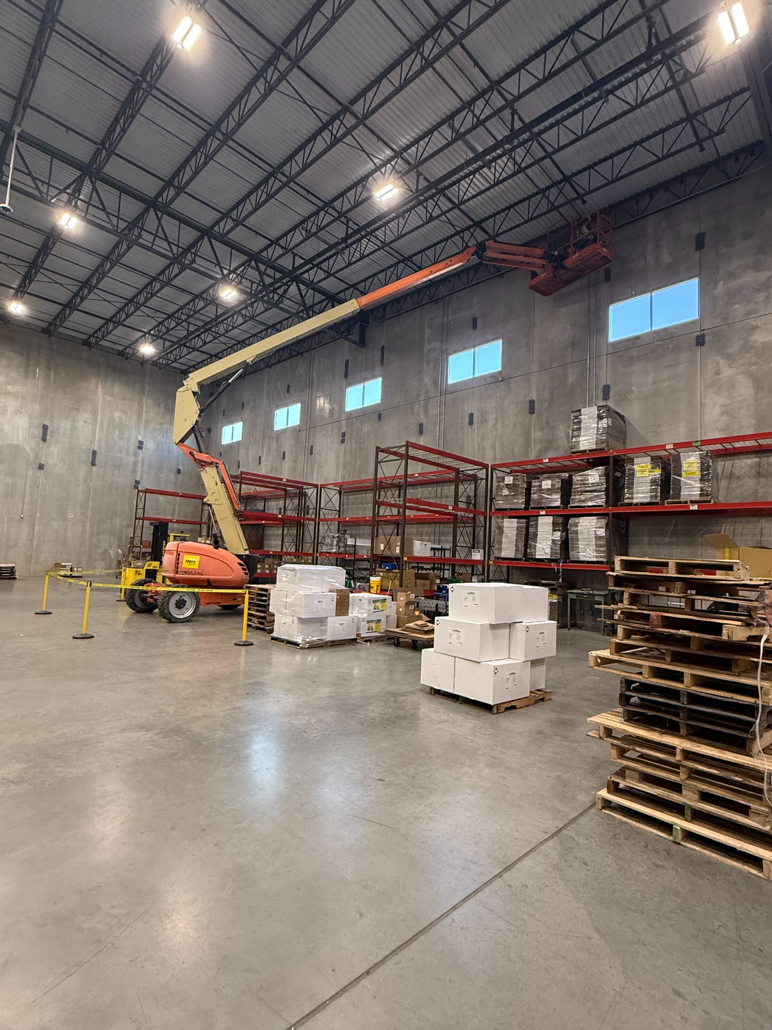 Warehouse lighting